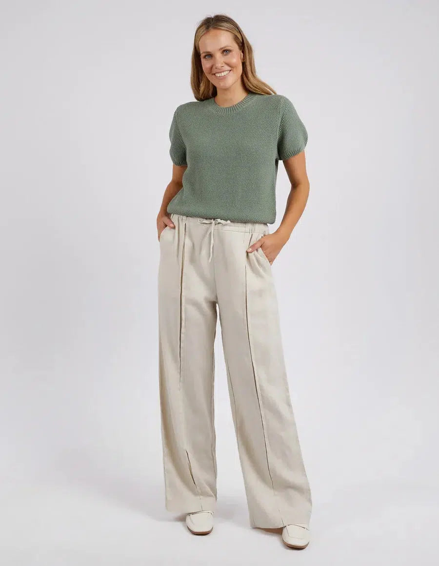Naples Pant - Bone-Foxwood-Lima & Co