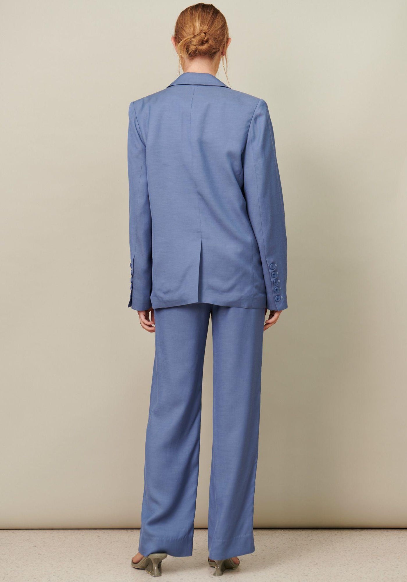Natalia Pant - Blue-POL Clothing-Lima & Co