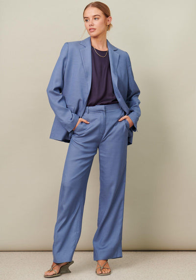 Natalia Pant - Blue-POL Clothing-Lima & Co