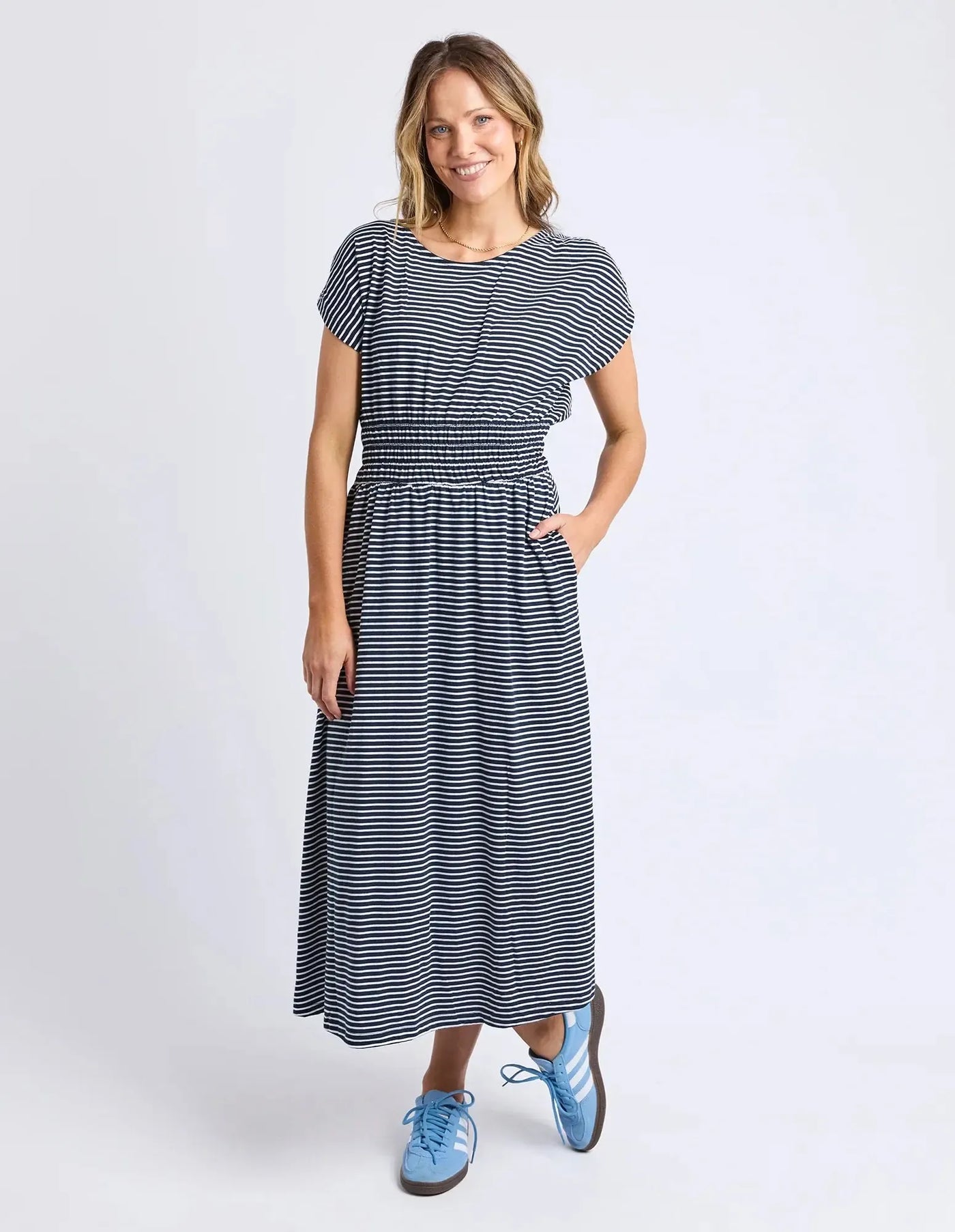 Nelle Dress - Stripe-Elm Lifestyle-Lima & Co