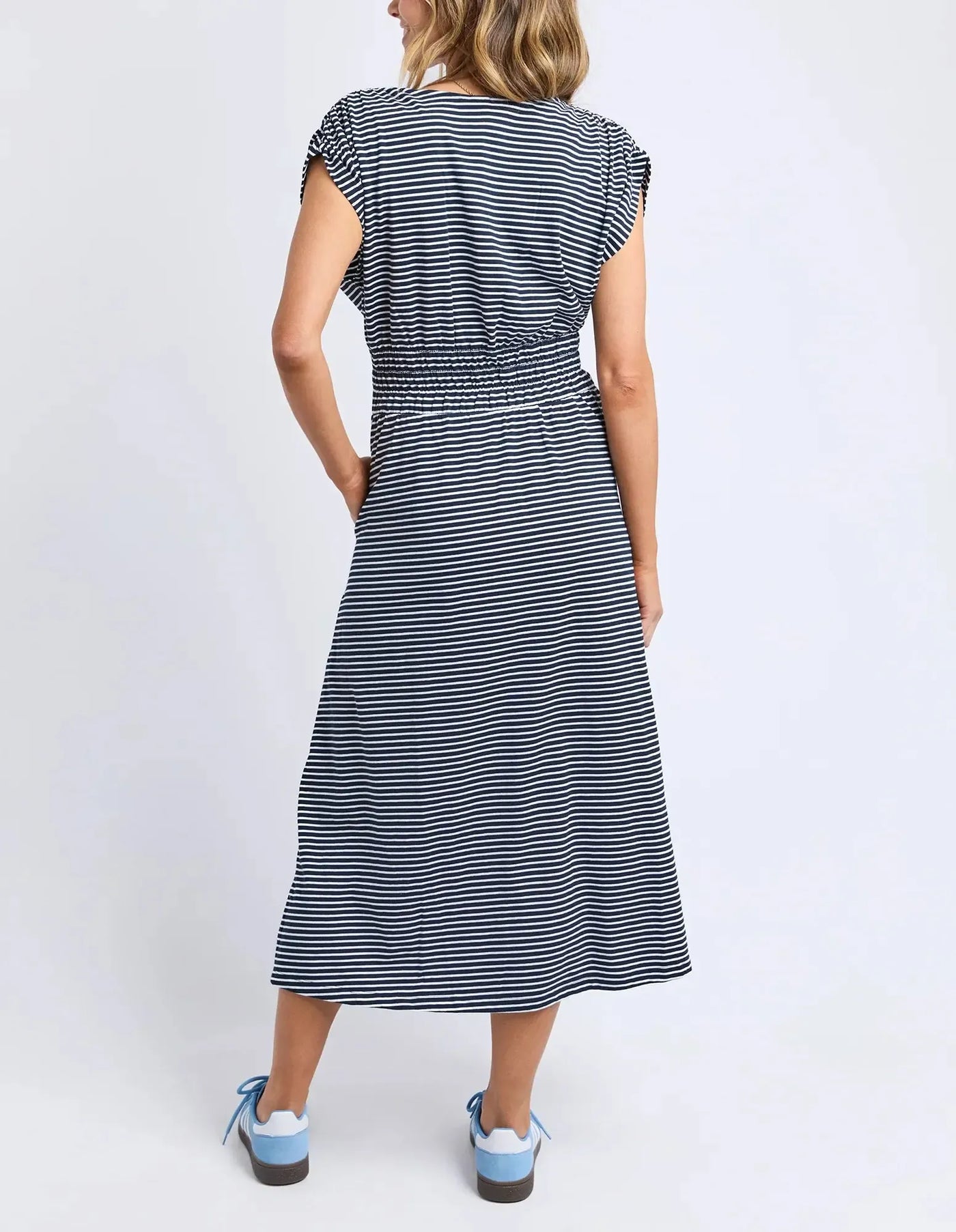 Nelle Dress - Stripe-Elm Lifestyle-Lima & Co