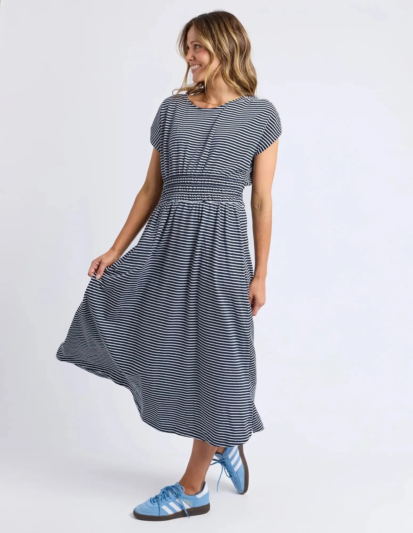 Nelle Dress - Stripe-Elm Lifestyle-Lima & Co