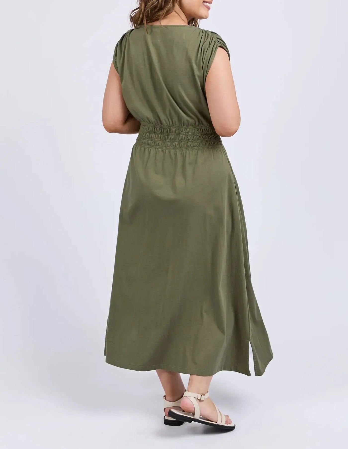 Nelle Midi Dress - Clover-Elm Lifestyle-Lima & Co