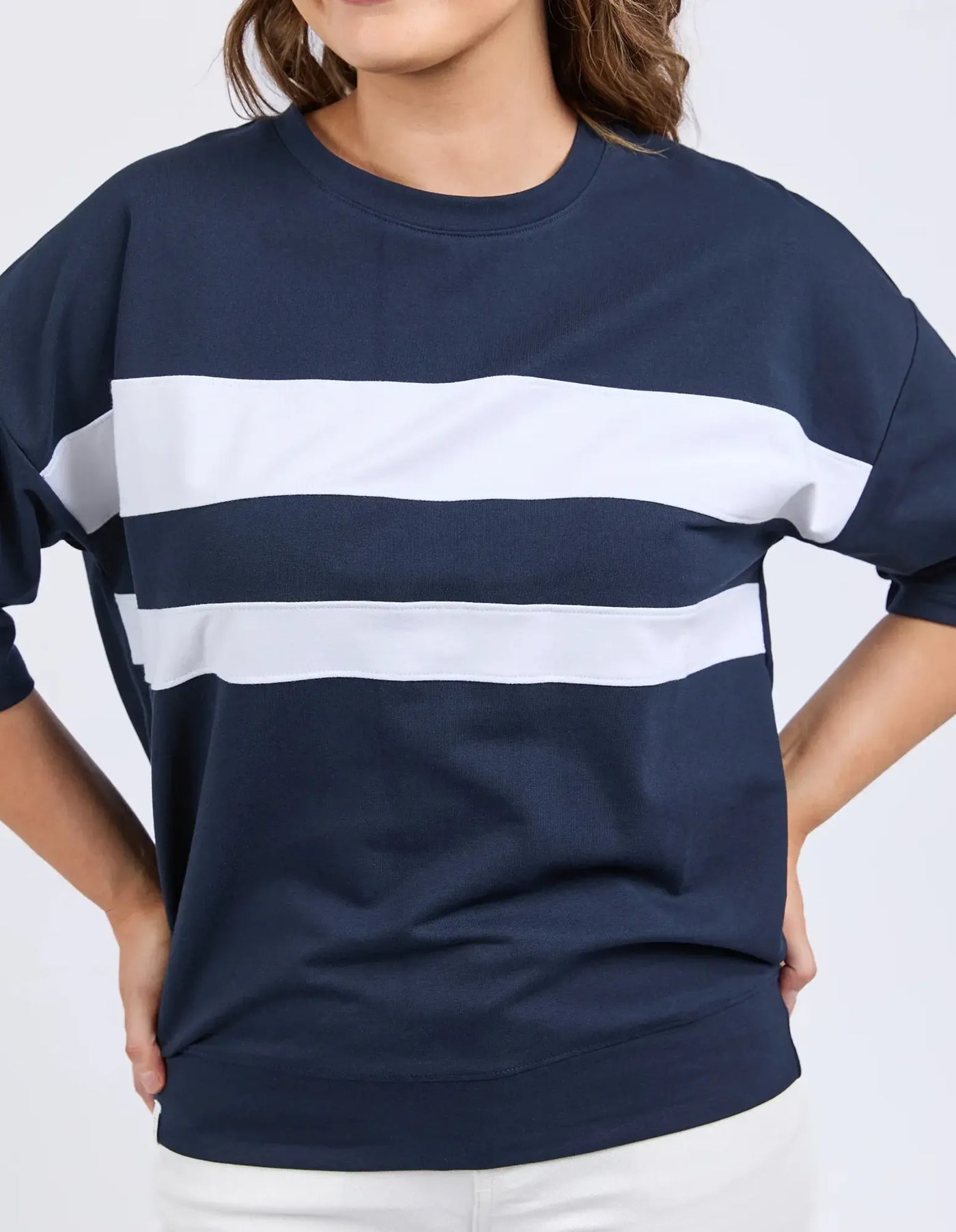 Nico Sweat - Navy-Elm Lifestyle-Lima & Co