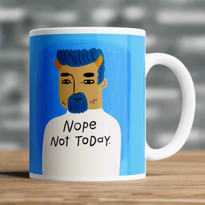 Nope Not Today Mug-Disrupted Industries-Lima & Co