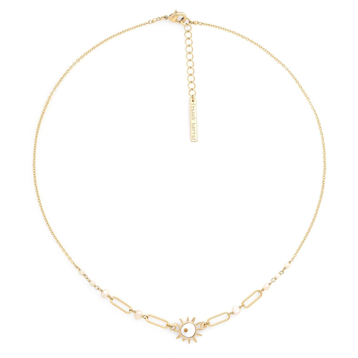 Nora Simple Necklace-Franck Herval-Lima & Co