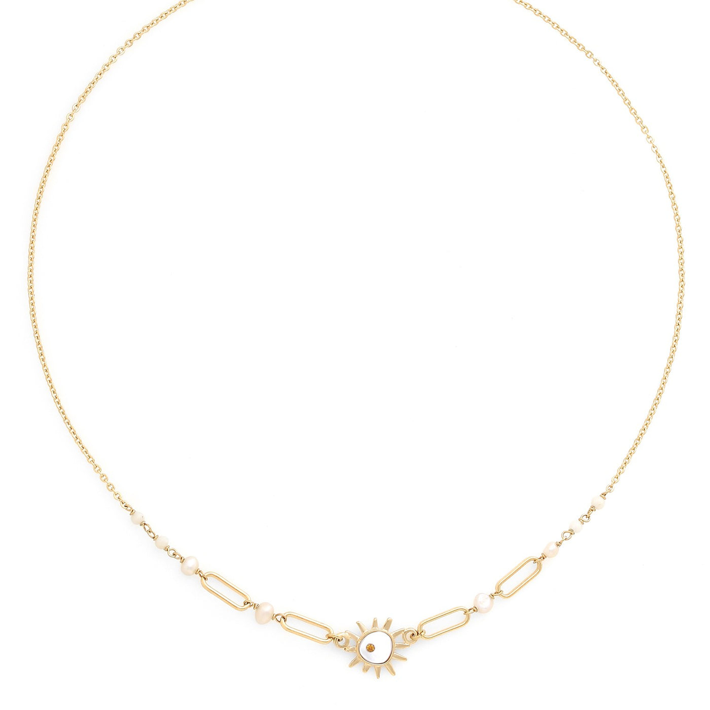 Nora Simple Necklace-Franck Herval-Lima & Co