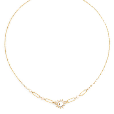 Nora Simple Necklace-Franck Herval-Lima & Co