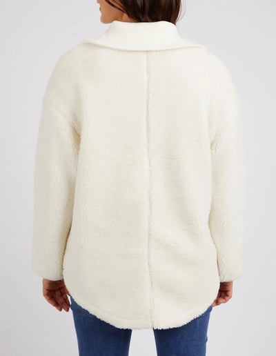 North 1/4 Zip Fleece - Pearl-Elm Lifestyle-Lima & Co