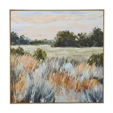 November Oak Frame Oil Painting-Coast to Coast-Lima & Co