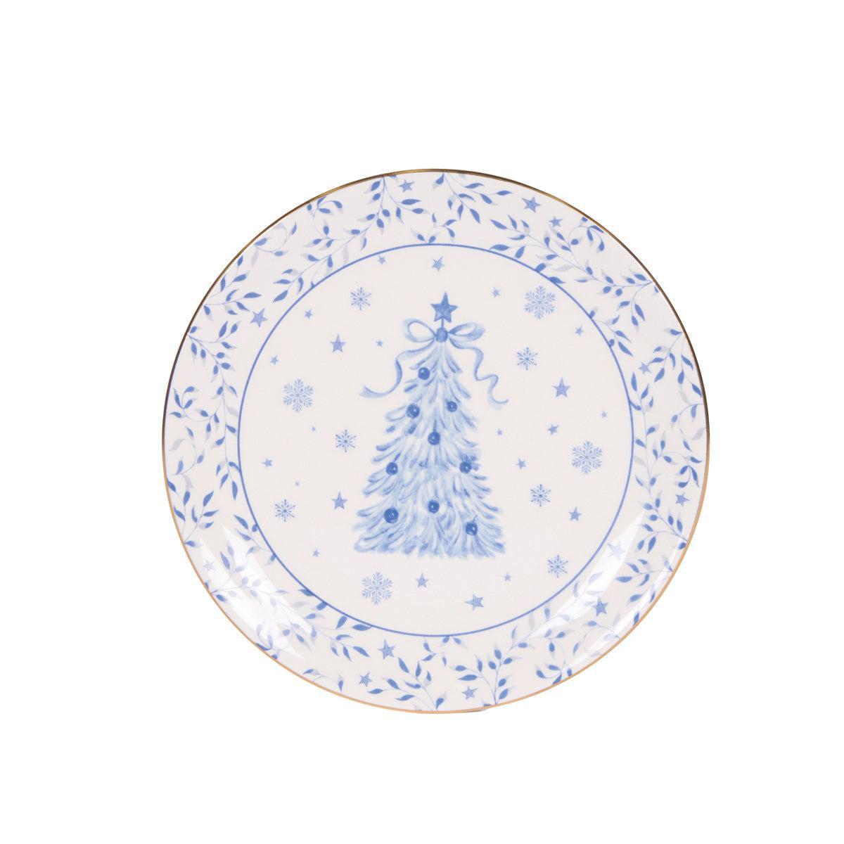 Nutcracker Wonderland Plate-Holly and Ivy-Lima & Co