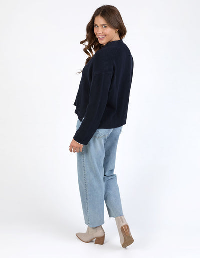 Oakley Cardi - Navy-Elm Lifestyle-Lima & Co