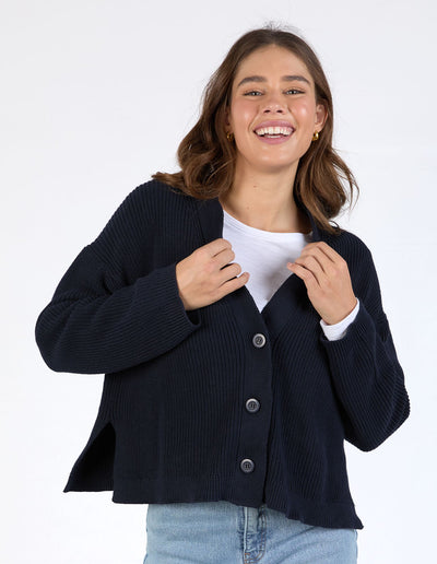 Oakley Cardi - Navy-Elm Lifestyle-Lima & Co