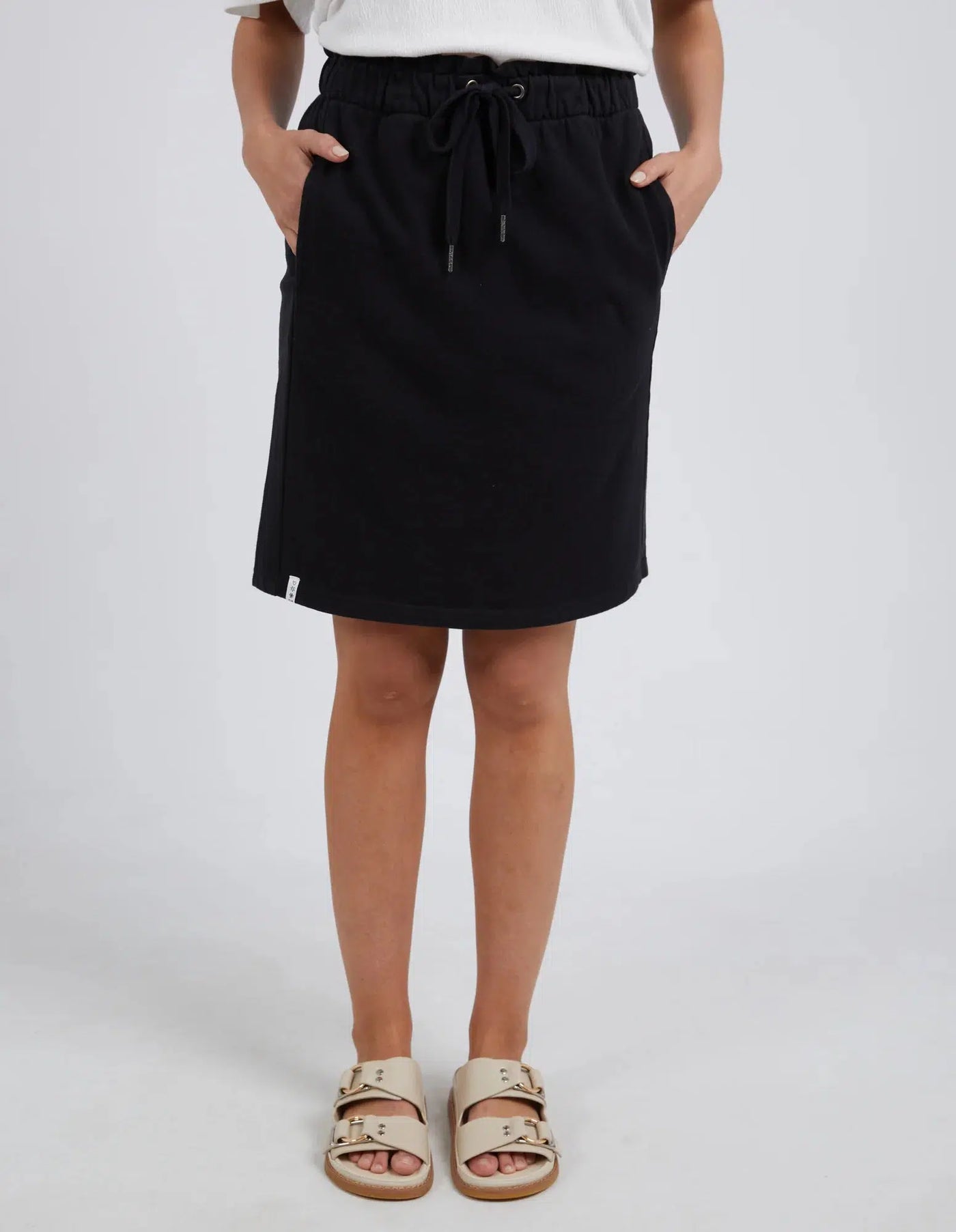 Olympia Skirt - Black-Elm Lifestyle-Lima & Co