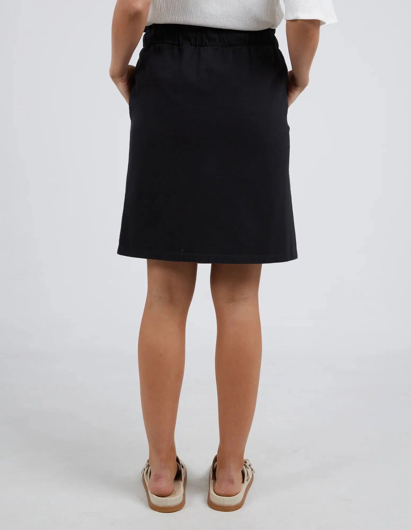 Olympia Skirt - Black-Elm Lifestyle-Lima & Co