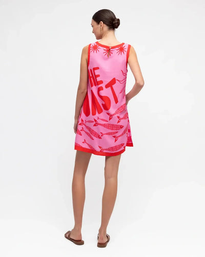 On The Coast Dress - Pink-Lima & Co-Lima & Co