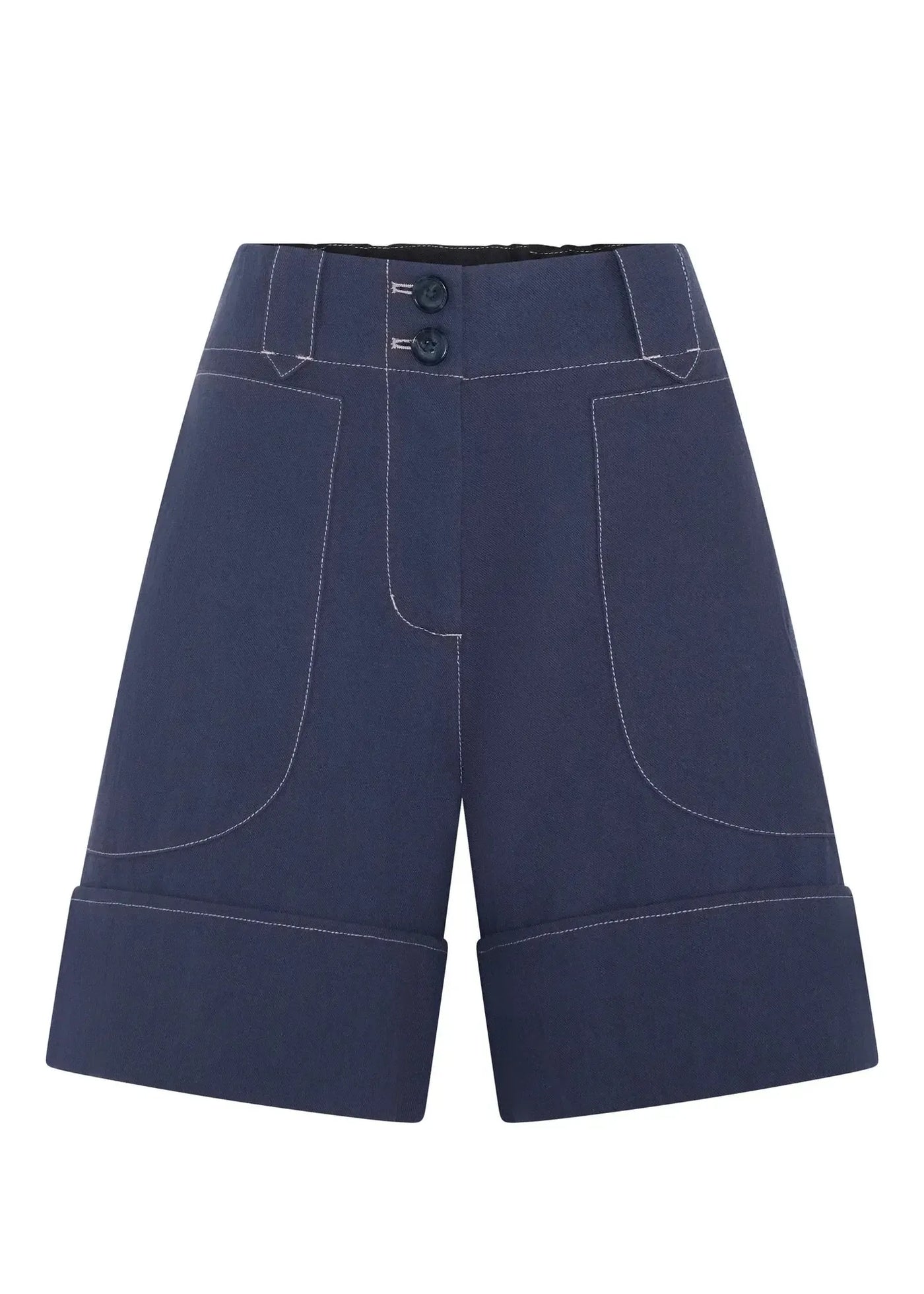 Oskar Short - Dark Blue-Pol-Lima & Co