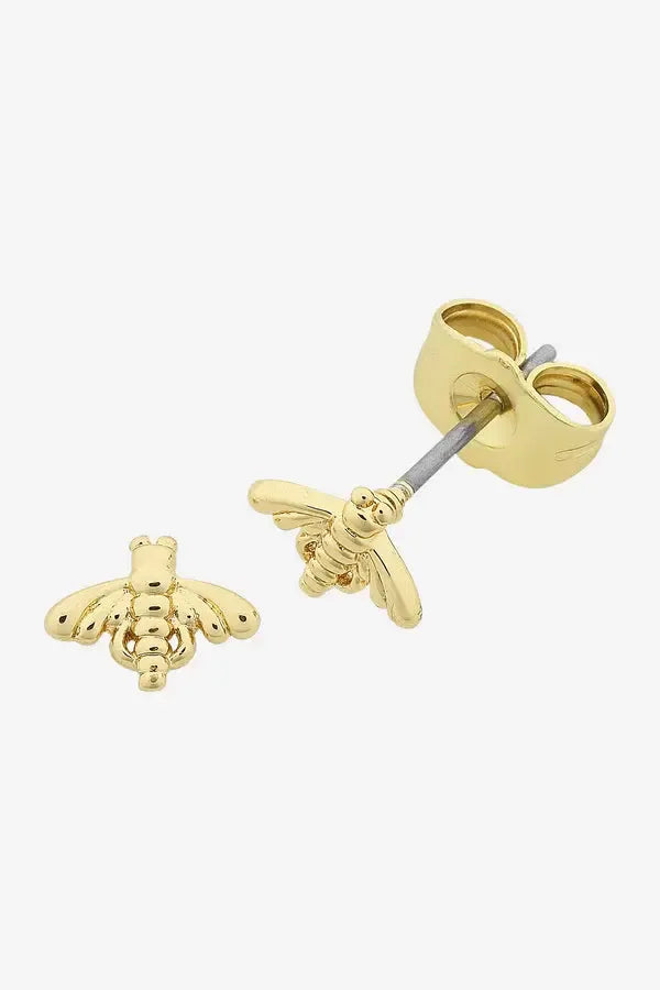 Petite Bee Earring Gold-Liberte-Lima & Co