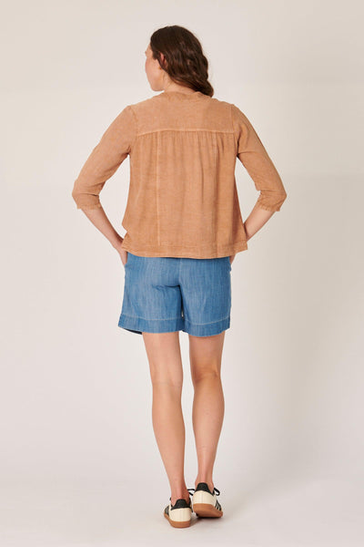 Panel Jacket - Toffee-One Ten Willow-Lima & Co