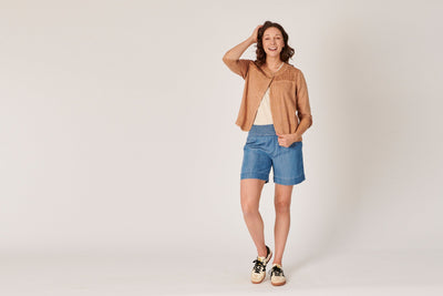 Panel Jacket - Toffee-One Ten Willow-Lima & Co