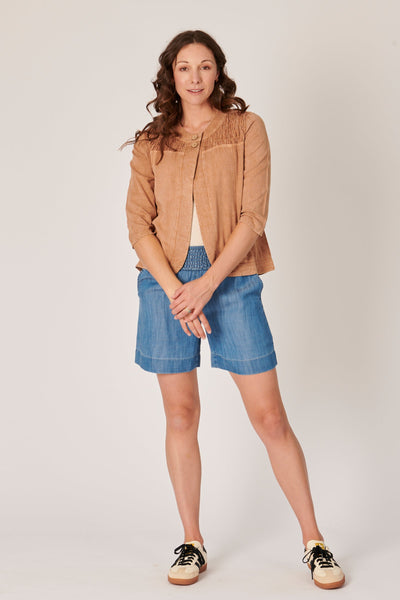 Panel Jacket - Toffee-One Ten Willow-Lima & Co