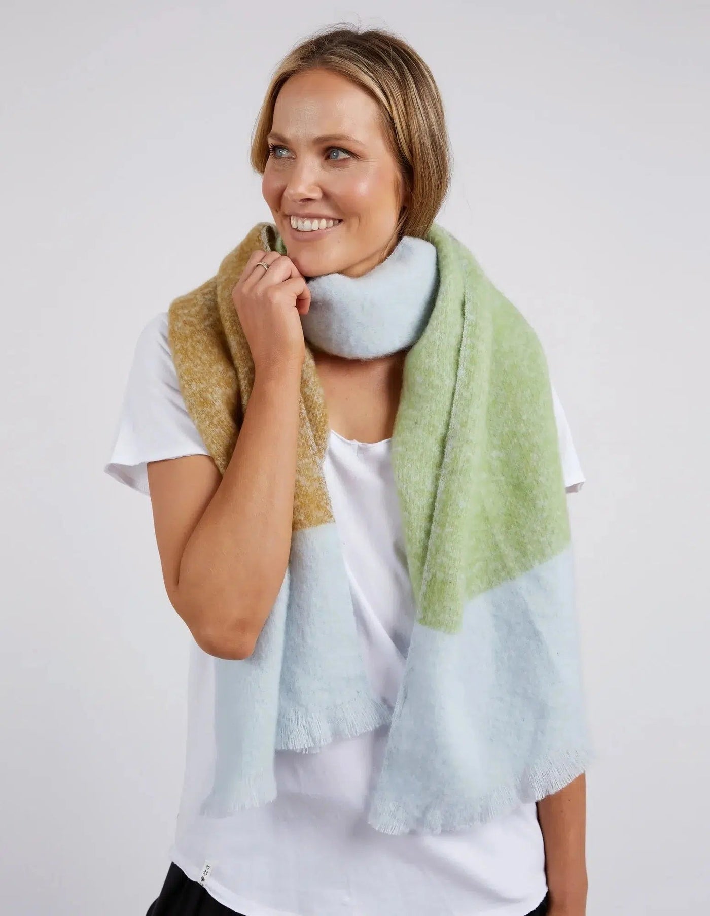 Pasture Scarf - Green-Elm Lifestyle-Lima & Co