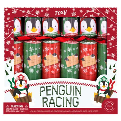 Penguin Racing Crackers - Set of 6-Lima and Co-Lima & Co