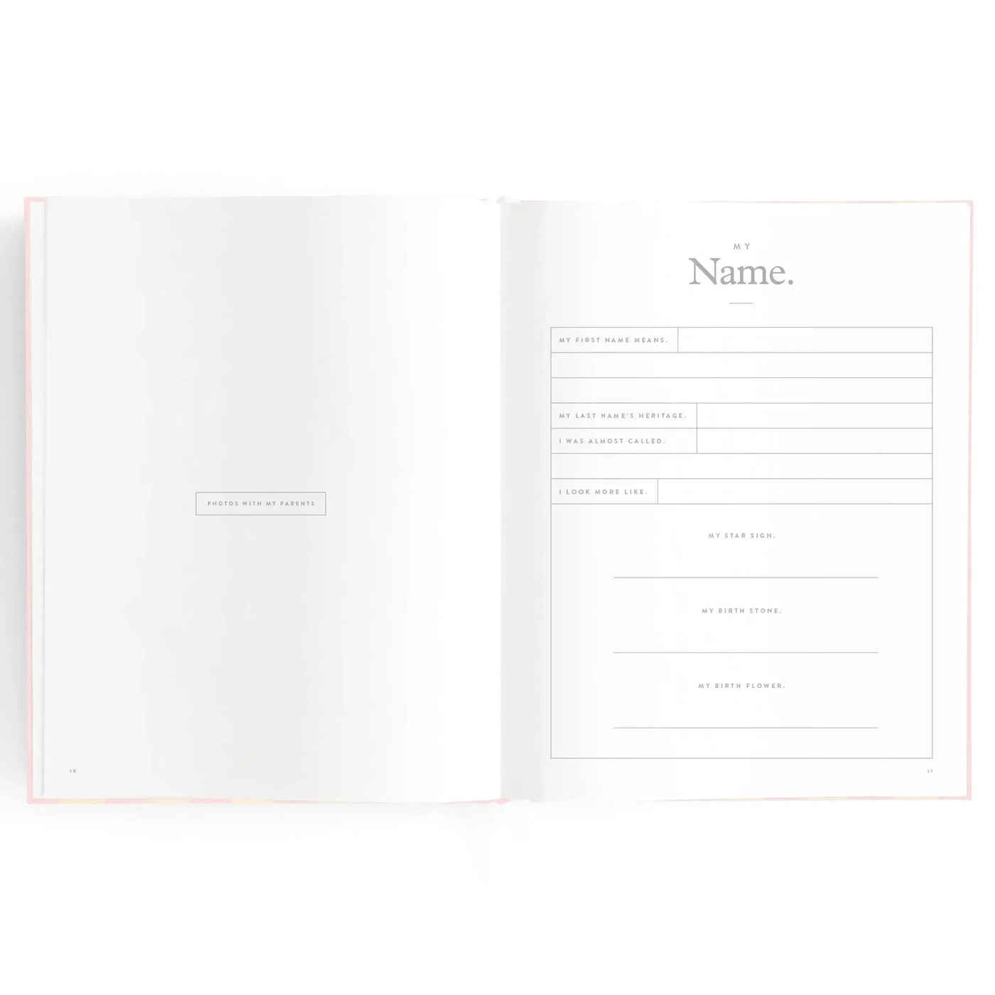 Petal Stripe Baby Book-Fox And Fallow-Lima & Co