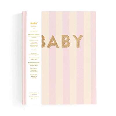 Petal Stripe Baby Book-Fox And Fallow-Lima & Co