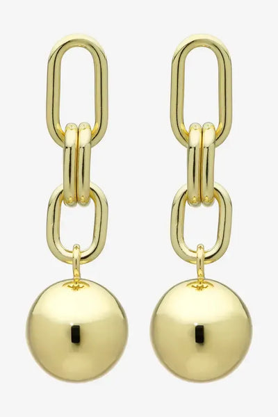 Pia Earring - Gold-Liberte-Lima & Co
