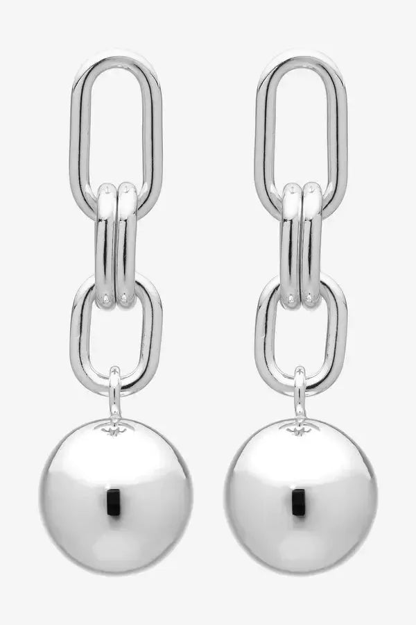Pia Earring - Silver-Liberte-Lima & Co