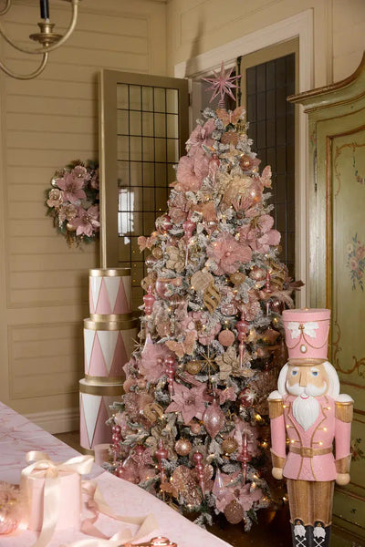 Pink Bubbles Drop Bauble-Holly and Ivy-Lima & Co