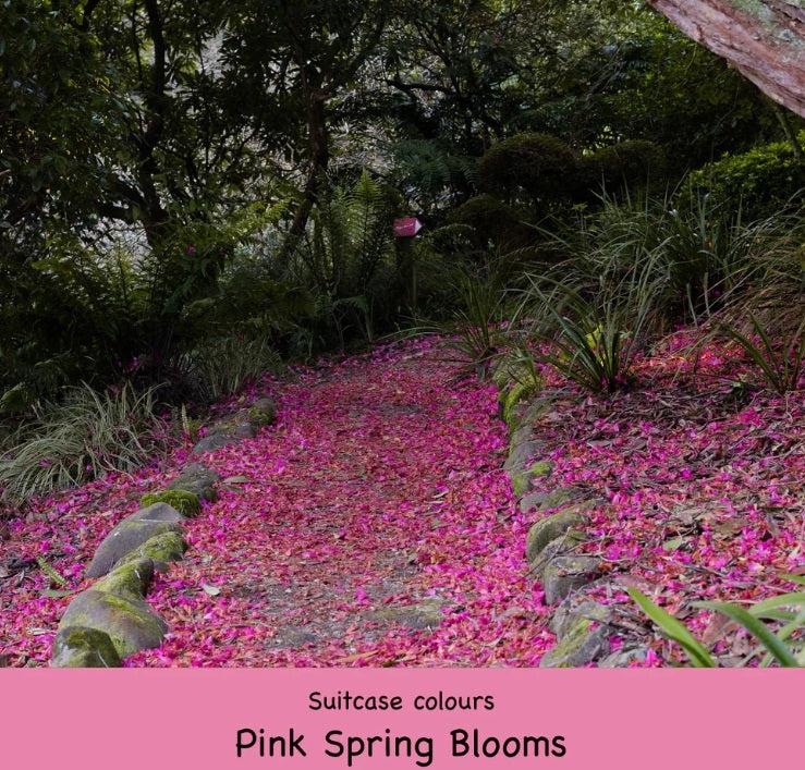 Pink Spring Blooms Suitcase - Getting Lost-Lima & Co-Lima & Co