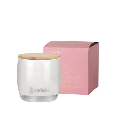 Pistachio Saffron Praline Maple Candle - 140g-Urban Rituelle-Lima & Co