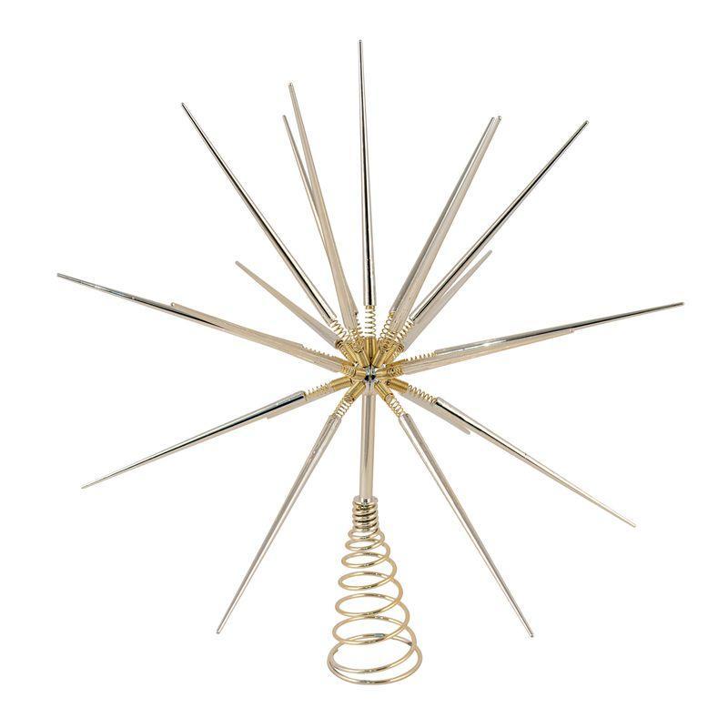 Plastic Springburst Champagne Tree Topper-Swing-Lima & Co