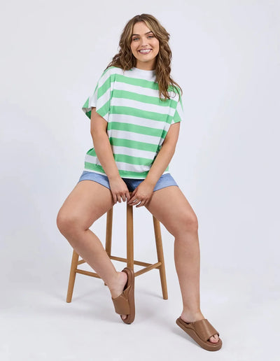 Poet Tee - Spring Green-Elm Lifestyle-Lima & Co