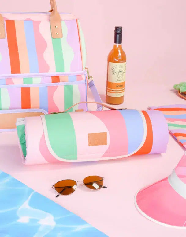 Poolside Soiree Picnic Rug-The Somewhere Co-Lima & Co