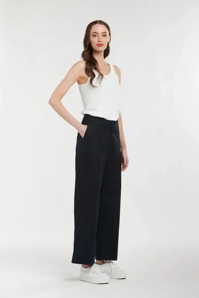 Portofino Pants - Navy-365 Days-Lima & Co