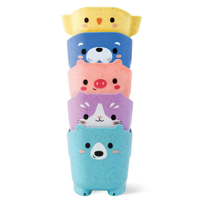 Pour & Play - Animal Cups-Tiger Tribe-Lima & Co