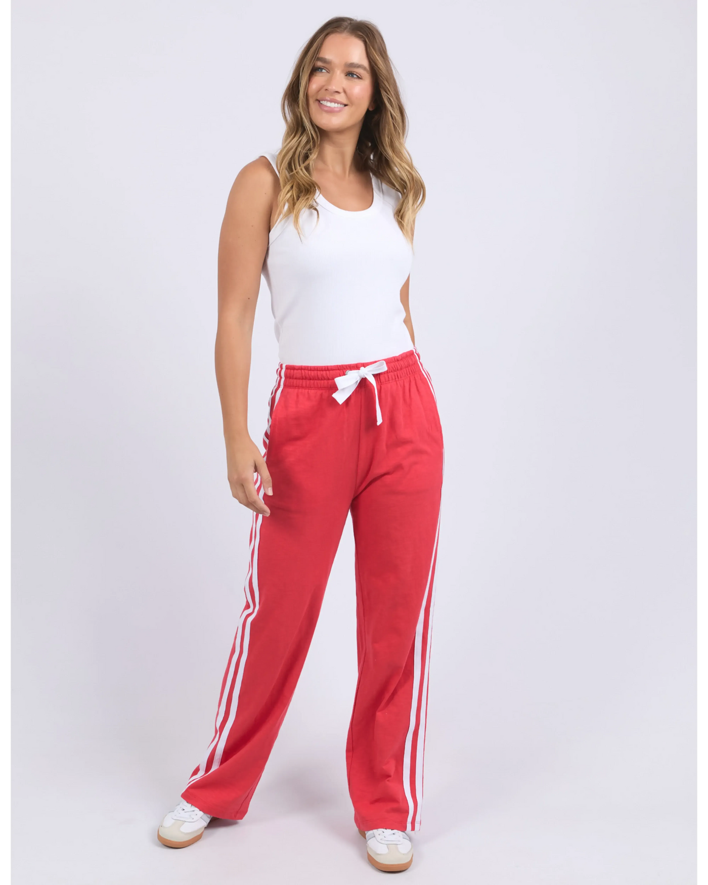 Power Pant - Red-Foxwood-Lima & Co