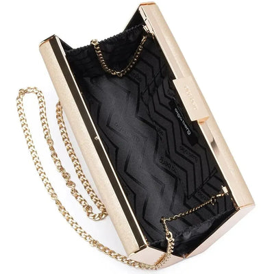 Precious Metallic Slimline Clutch-Olga Berg-Lima & Co