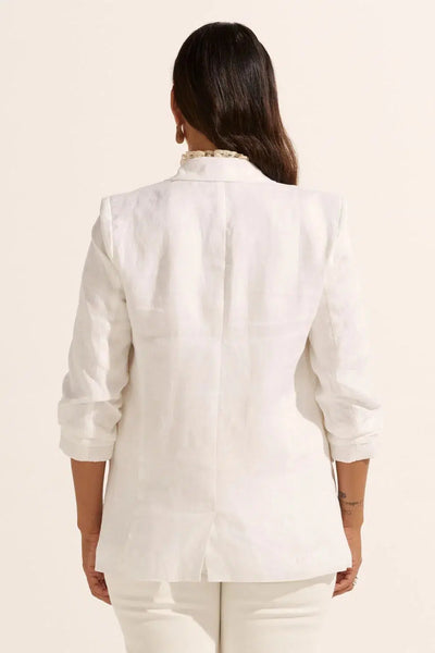 Prevail Jacket - Porcelain-Zoe Kratzmann-Lima & Co