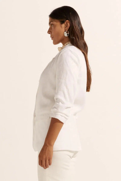 Prevail Jacket - Porcelain-Zoe Kratzmann-Lima & Co