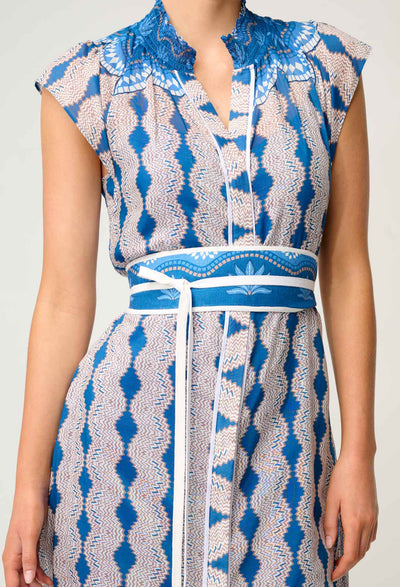 Print Flutter Sleeve Maxi Dress - Marrakech-Once Was-Lima & Co