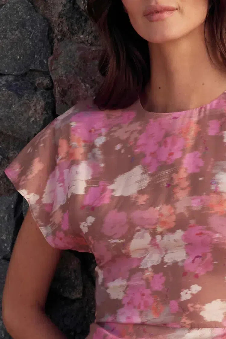 Proxy Dress - Blush Blur-Zoe Kratzmann-Lima & Co