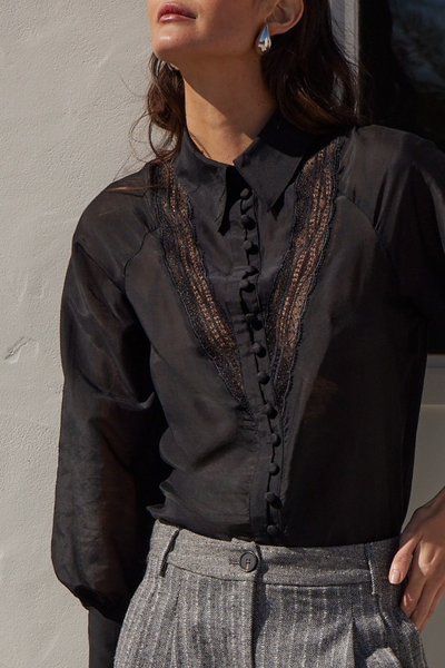 Purvey Top - Black-Zoe Kratzmann-Lima & Co