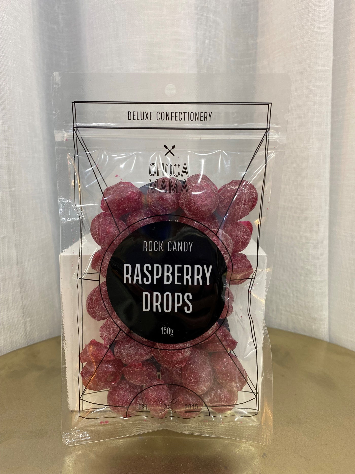 Rasperry Drops 150g-Chocamama-Lima & Co