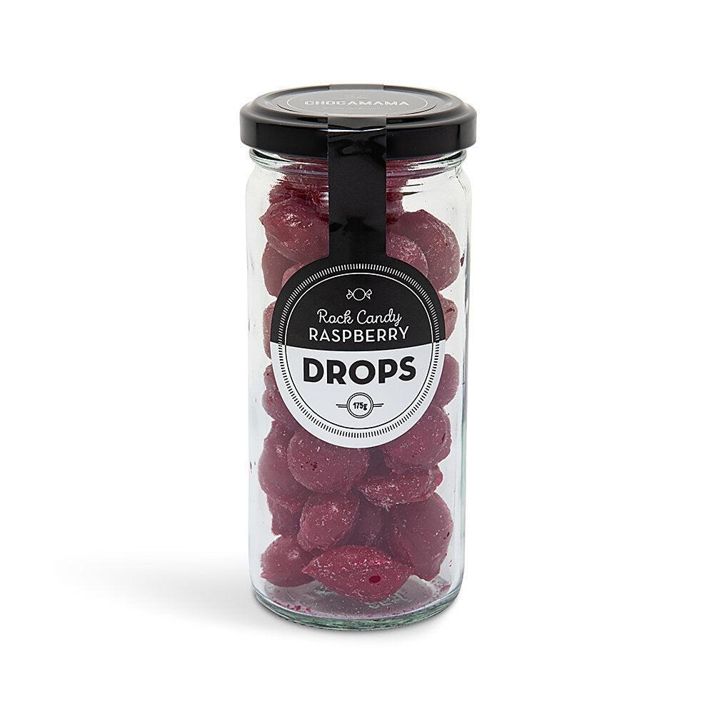 Raspberry Drops Jar 175g-Chocamama-Lima & Co
