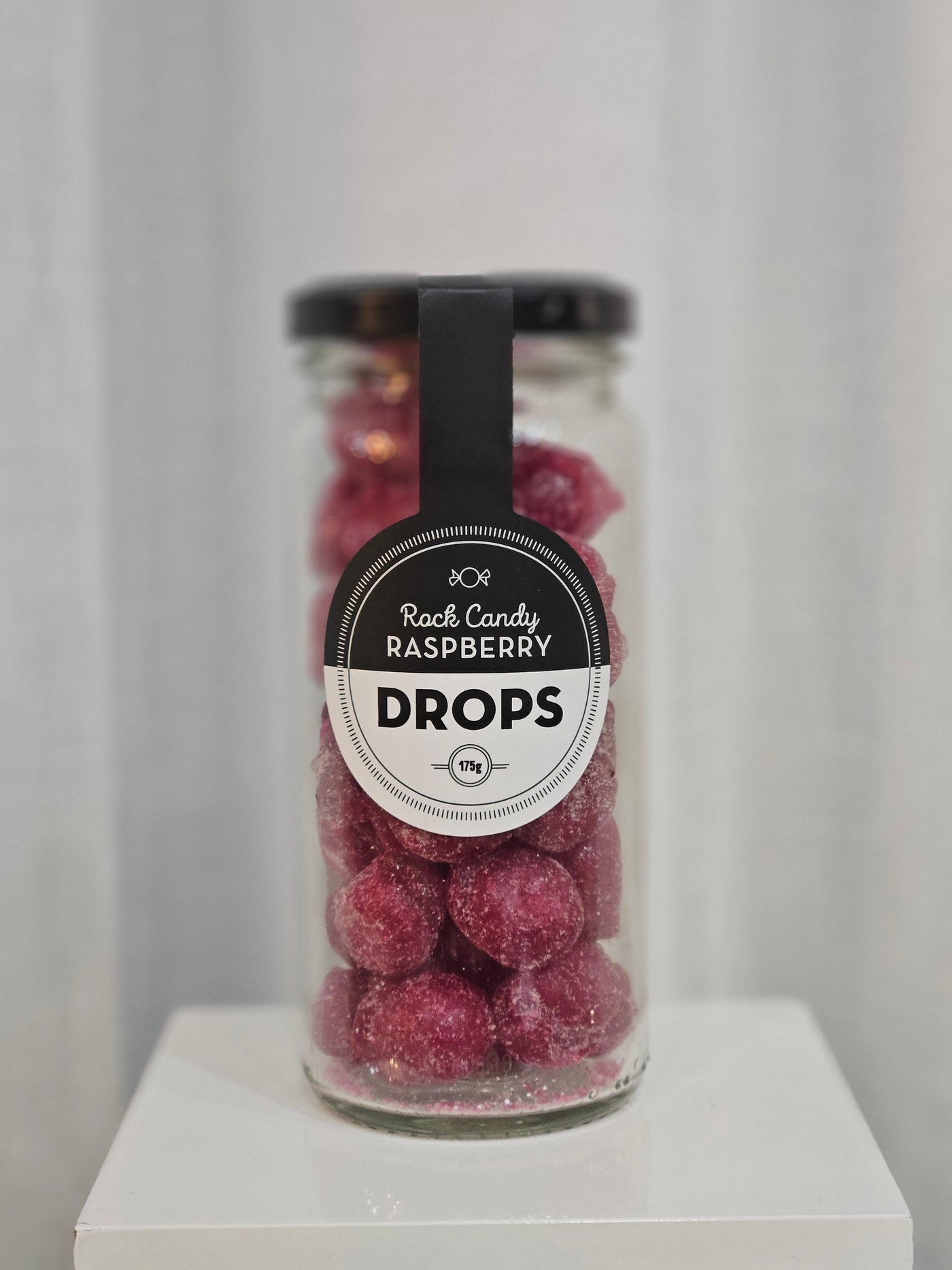 Raspberry Drops Jar - 175g-Lima & Co-Lima & Co