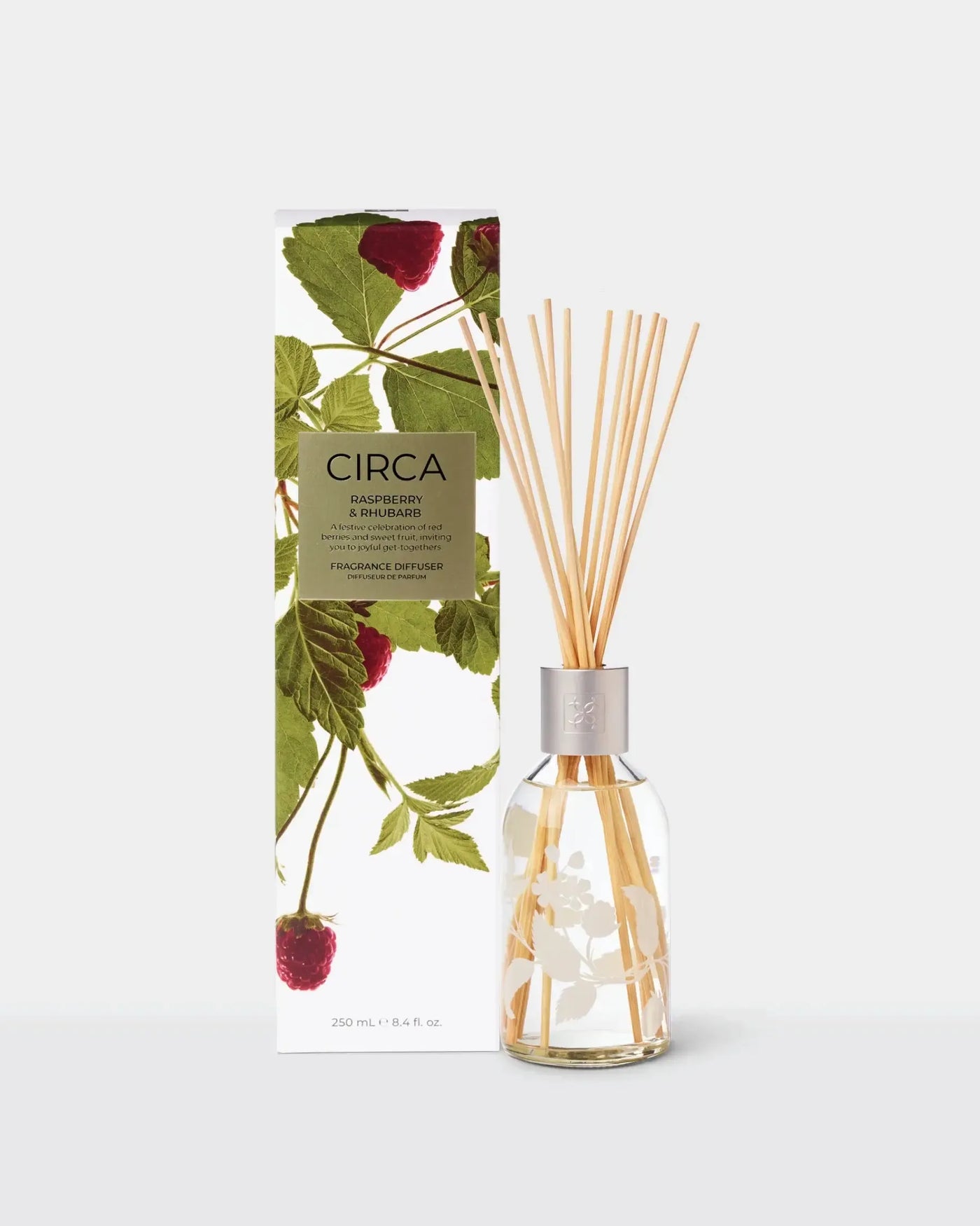 Raspberry & Rhubarb Diffuser 250ml-Circa-Lima & Co